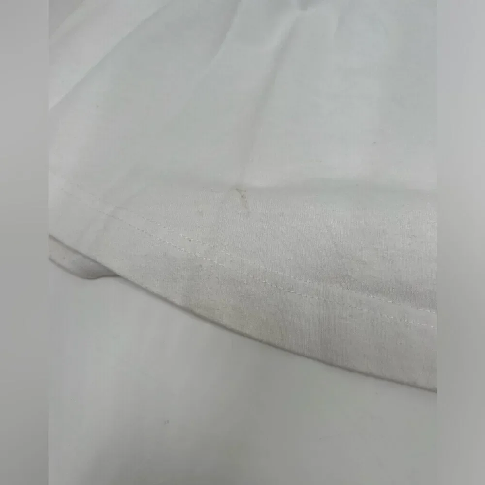 Palm Angels Size M Classic Logo Oversized White T-shirt